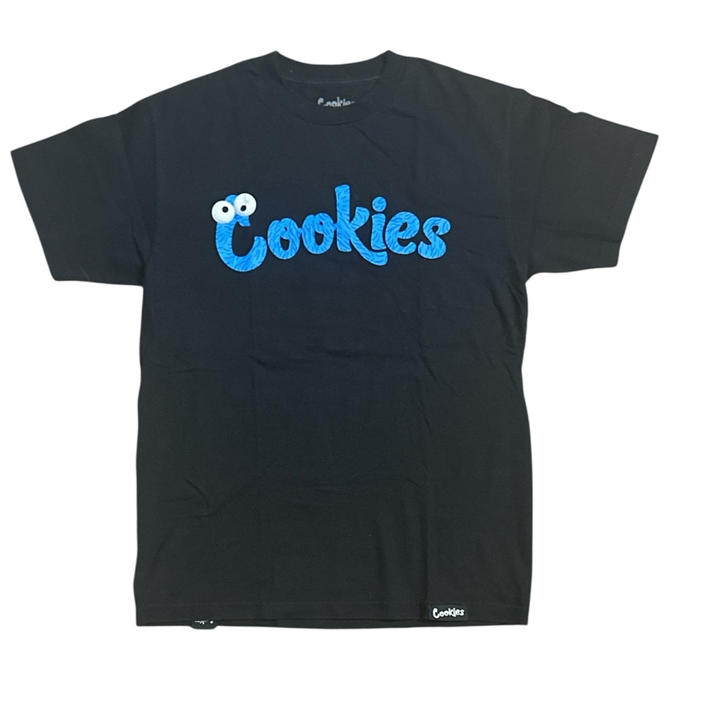 Authentic Cookies SF Original Logo T-Shirt Black Blue